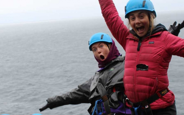 rock climbing camp for teens